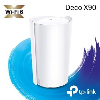 【TP-Link】Deco X90 AX6600 AI-智慧漫遊 三頻無線網路WiFi 6 網狀Mesh Wi-Fi路由器(單入/Wi-Fi 6分享器)