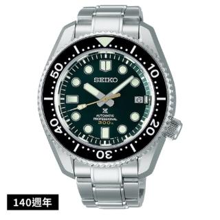 【SEIKO 精工】PROSPEX 陶瓷圈140週年限量300米潛水自動上鍊機械錶(8L35-01E0G/ SLA047J1)