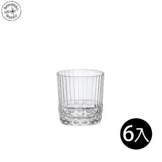 【Bormioli Rocco】美式復古雕紋威士忌杯380ml/6入 P22139(威士忌杯)