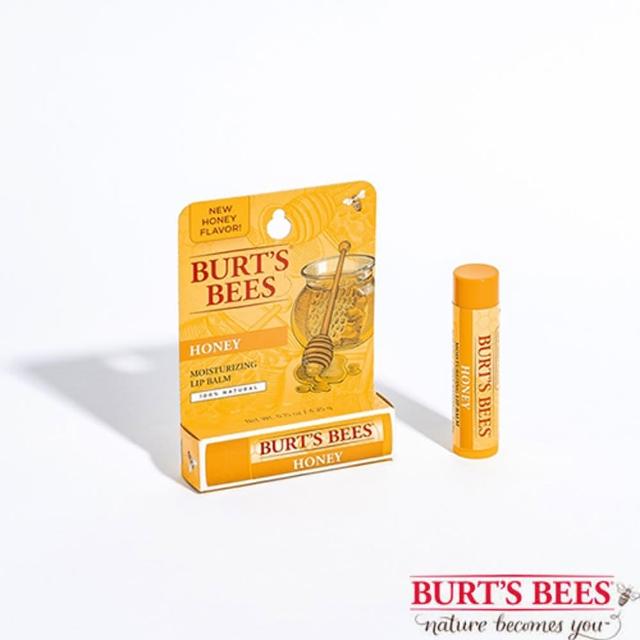 【BURT’S BEES】蜂蜜護唇膏2入(護唇膏/蜜蜂爺爺/天然有機/小蜜蜂/天然/)