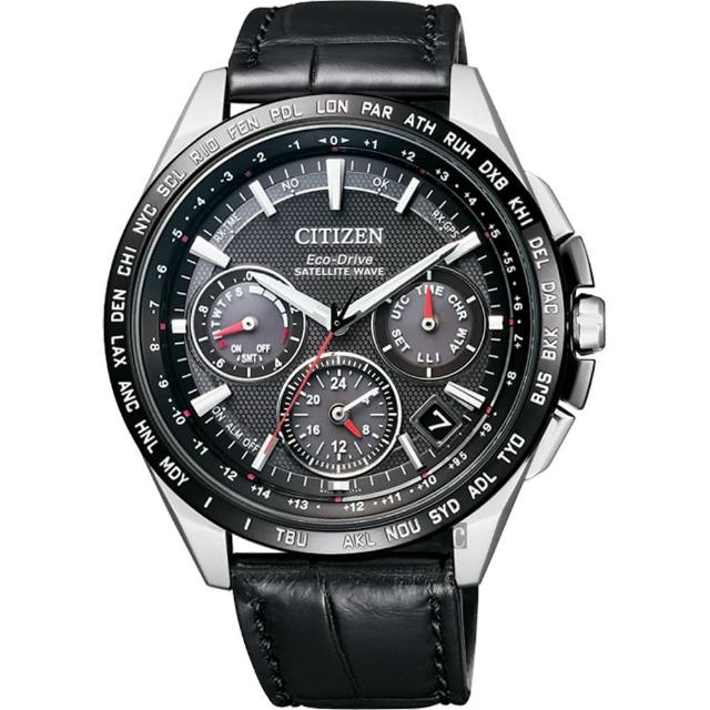 【CITIZEN 星辰】Eco-Drive 鈦 光動能GPS衛星對時錶(CC9015-03E)