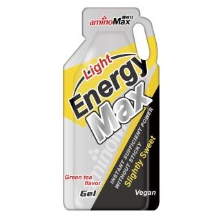 【AminoMax 邁克仕】EnergyMax Light能量包energy gel-綠茶口味 35g*30包(能量包)