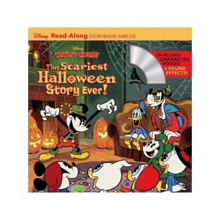 【麥克兒童外文】Disney Mickey Mouse: Scariest Halloween/英文繪本+朗讀CD