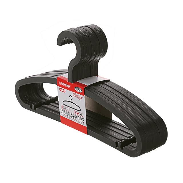 【KEYWAY 聯府】西莉雅衣架-80入(MIT台灣製造) 