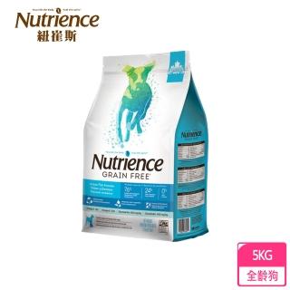 【Nutrience 紐崔斯】無穀養生系列全齡犬寵糧/6種魚-5kg(成犬飼料、全齡犬飼料、添加益生菌、WDJ)