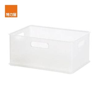 【特力屋】日本 Sanka squ+ 可堆疊收納盒 透明色 S尺寸 型號NIB-SCL 不含上蓋