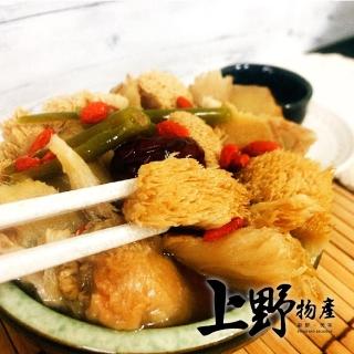 【上野物產】醇香麻油猴頭菇 剝皮辣椒口味 x18包(300g土10%/包)