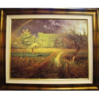 【開運陶源】驚豔米勒 田園之美-春天(大幅83x68cm)