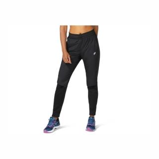 【asics 亞瑟士】Asics RACE PANT 女 長褲 運動 服貼 輕量 舒適 膝蓋 開口 立體 黑(2012B916-001)