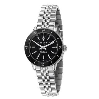 【MASERATI 瑪莎拉蒂】SUCCESSO LADY 光動能玫瑰金質感腕錶32mm(R8853145506)