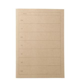 【MUJI 無印良品】筆記本.週間/32張.A5