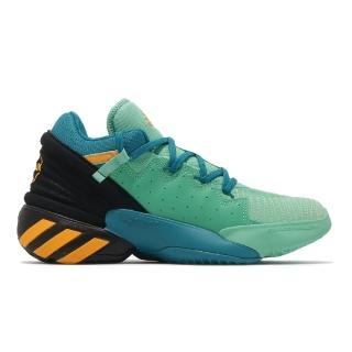 【adidas 愛迪達】籃球鞋 D.O.N. Issue 2 GCA 男鞋 愛迪達 避震 包覆 支撐 運動 球鞋 藍 黑(FZ4408)