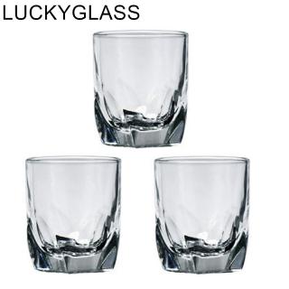 【泰國LUCKYGLASS】底四方一口烈酒杯45cc(3入組)