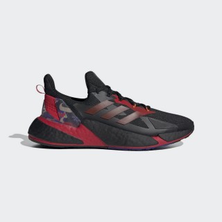 【adidas 愛迪達】X9000L4 M 男 慢跑鞋 黑紅(GZ8987)