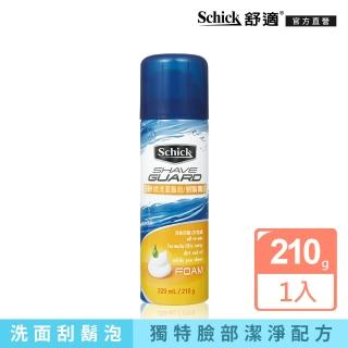 【Schick 舒適牌】洗面刮鬍泡210G