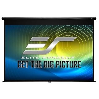 【億立銀幕】150吋 4:3 標準手拉幕-白塑布 M150UWV2 美國Elite Screens
