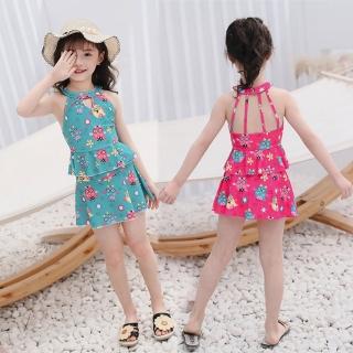 【泳衣果】兒童泳衣S-L奇麗可愛二件式泳裝(多色)