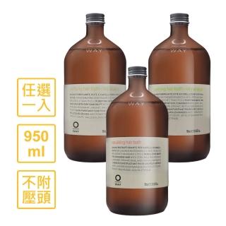 【OWay】專業髮浴洗髮精 950ml 任選1入(淨化/重建/平輸航空版)