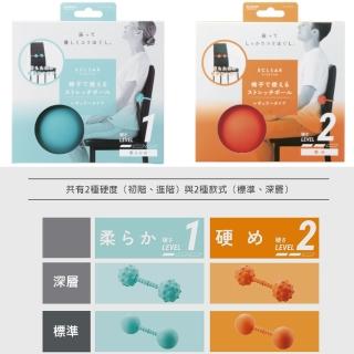 【ELECOM】ECLEAR椅背用花生按摩球