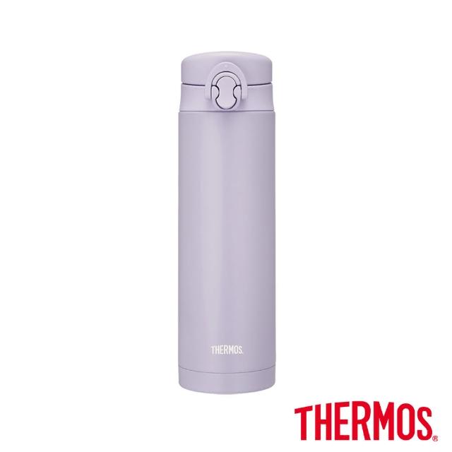 【THERMOS 膳魔師】不鏽鋼彈蓋真空保溫瓶保溫杯500ml(JNF-502)