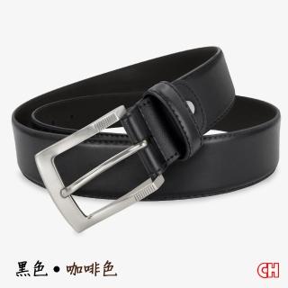 【CH-BELT 銓丞皮帶】時尚型男沉穩風格休閒皮帶腰帶(咖)