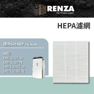 【RENZA】適用SHARP 夏普DW-J16T J18T LJ16T LJ18T 離子清淨除濕機(替代FZ-J16KFT)