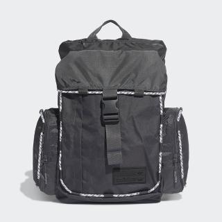 【adidas 愛迪達】RYV TOPLOADER BACKPACK 後背包 黑色(GN2304)