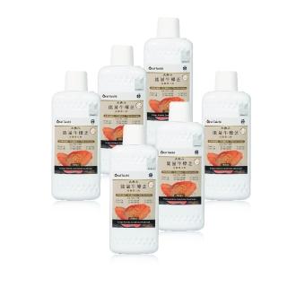 【TAICHI 太極石】能量牛樟芝保健潔口液 6瓶組合 瓶/500ml(漱口水、牛樟芝、清除口腔異味)