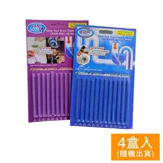 水管疏通除臭清潔棒12入x4盒(隨機出貨)