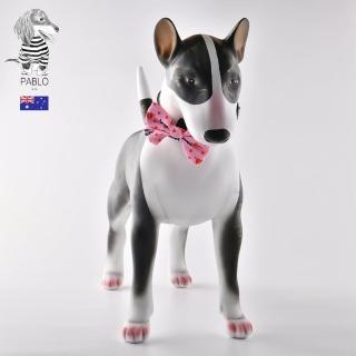 【Pablo & Co】寵物領結 粉色生死戀