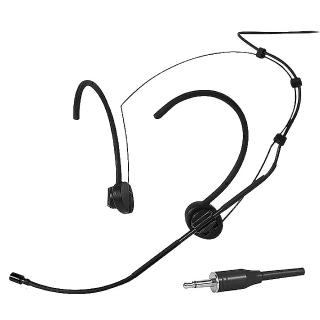 【JYC Music】嚴選Q-F035B頭戴式麥克風-迷你款黑色/全指向性/3.5mm耳機接口適用