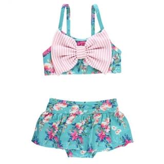 【Rufflebutts】小女童UPF 50+防曬無袖比基尼泳裝_夏日風情(RBSG21-15)