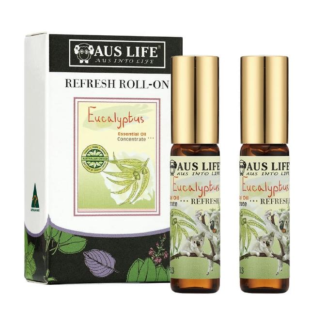 【AUS LIFE 澳思萊】買4送4 沁涼滾珠精油棒(5.3mlx8入/四款任選/薄荷/薰衣草/茶樹/尤加利/薄荷棒
