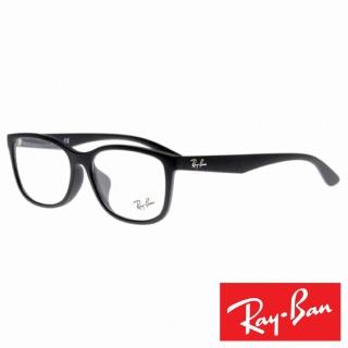 【RayBan 雷朋】時尚流行方框款 霧黑(#7124-5196)