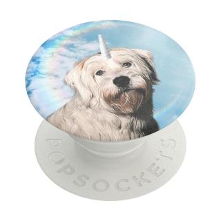 【PopSockets 泡泡騷】時尚手機氣囊支架 二代 可替換 美國 No.1(獨角汪汪)