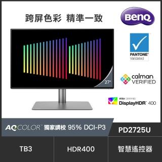 【BenQ】PD2725U IPS 27吋 護眼螢幕(16:9/IPS/60Hz/HDMI/DP)