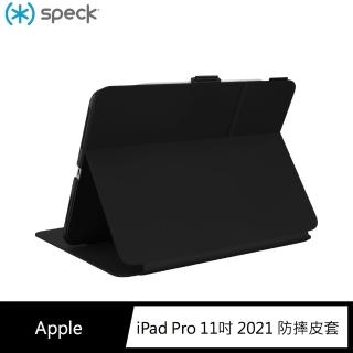 【Speck】iPad Pro 11吋第3代/iPad Air 10.9吋 Balance Folio 多角度側翻皮套 黑色(iPad保護套)