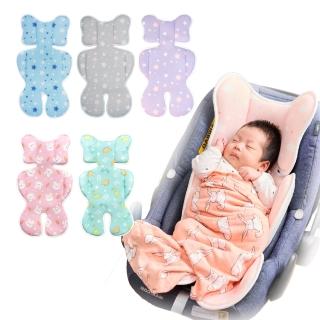 【PeNi培婗】3D涼爽排汗透氣可水洗嬰幼兒寶寶涼感推車墊(汽車安全座椅 嬰兒床墊 涼感墊)