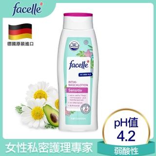 【德國 facelle】酪梨洋甘菊私密潔膚露 300ml(弱敏肌專用)