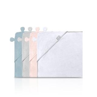 【Shnuggle】竹纖維嬰兒連帽浴巾 85x85cm(圍裙式穿戴 多款可選 斗篷)