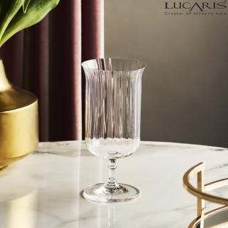 【LUCARIS】無鉛水晶調酒杯 340ml 旋耀東方系列 6入(調酒杯)