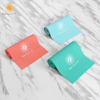 【Fun Sport】淨化論-低過敏彈力帶-輕+中+重-  Latex-Free exercises band(彈力帶 伸展帶 阻力帶)