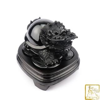 【吉祥水晶】彩虹黑曜石龍龜 1.8kg(守財鎮宅)