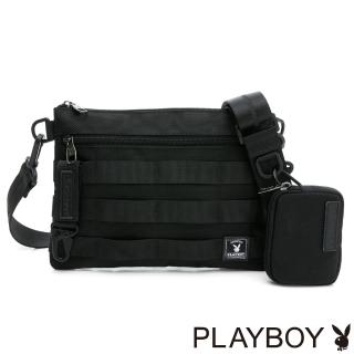 【PLAYBOY】扁包 Transformers系列(黑色)