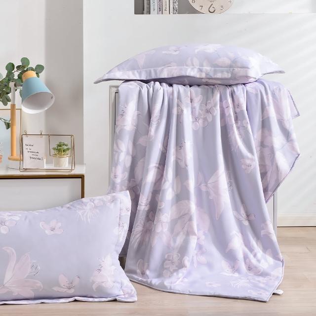【FOCA】買一送一 石墨烯x天絲涼被150X180cm(加贈同款枕套2入/吸濕排汗/鋪棉涼被)