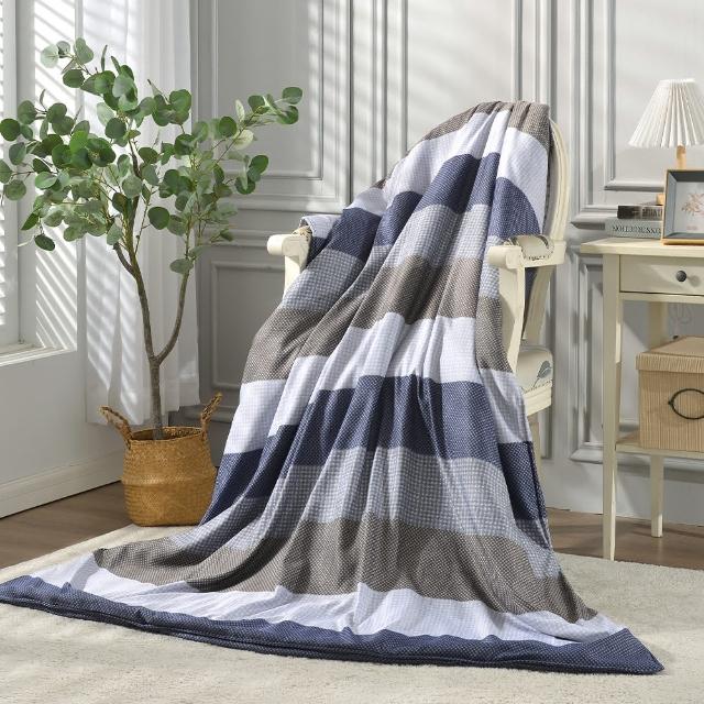 【FOCA】買一送一 石墨烯x天絲涼被150X180cm(加贈同款枕套2入/吸濕排汗/鋪棉涼被)