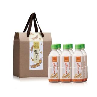 【秧田良品】有機無糖原味香豆奶六入中秋禮盒裝(360ml/瓶)