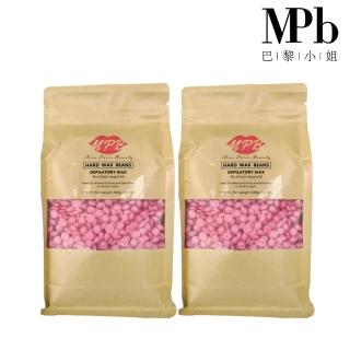 【MPB 巴黎小姐】玫瑰身體蠟豆 500g 2入(熱蠟除毛用)