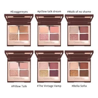 【Charlotte Tilbury】四色眼影盤 5.2g(多色任選/平輸航空版)