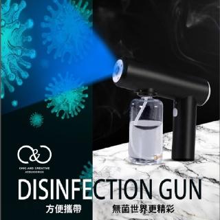 【義大利C&C】USB隨身奈米分子噴霧防疫器(噴霧槍*1+消毒筆*5)